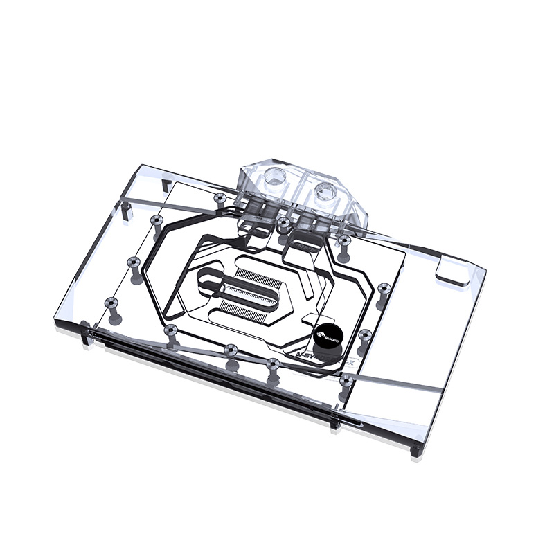 Rtx 4090 Water Block Full Cover - Bykski ฝาครอบ Water Cooler สําหรับ GALAXY