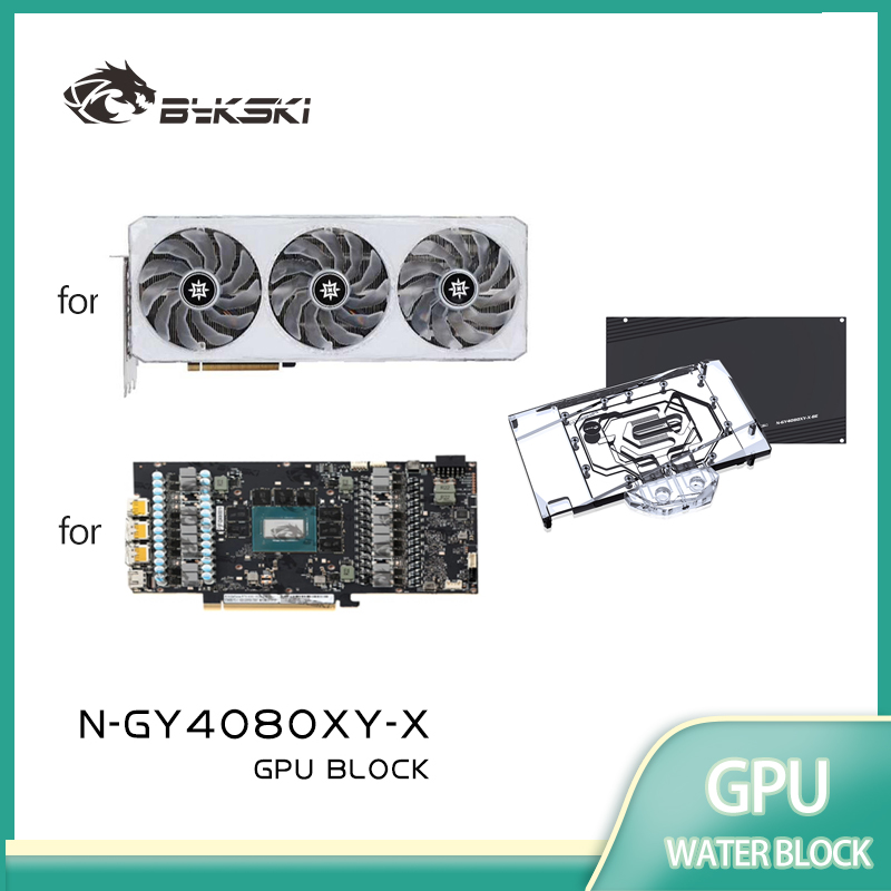 Rtx 4080 Water Cooling Block - Bykski N-GY4080XY-X GPU Block ใช้สำหรับ GALAXY