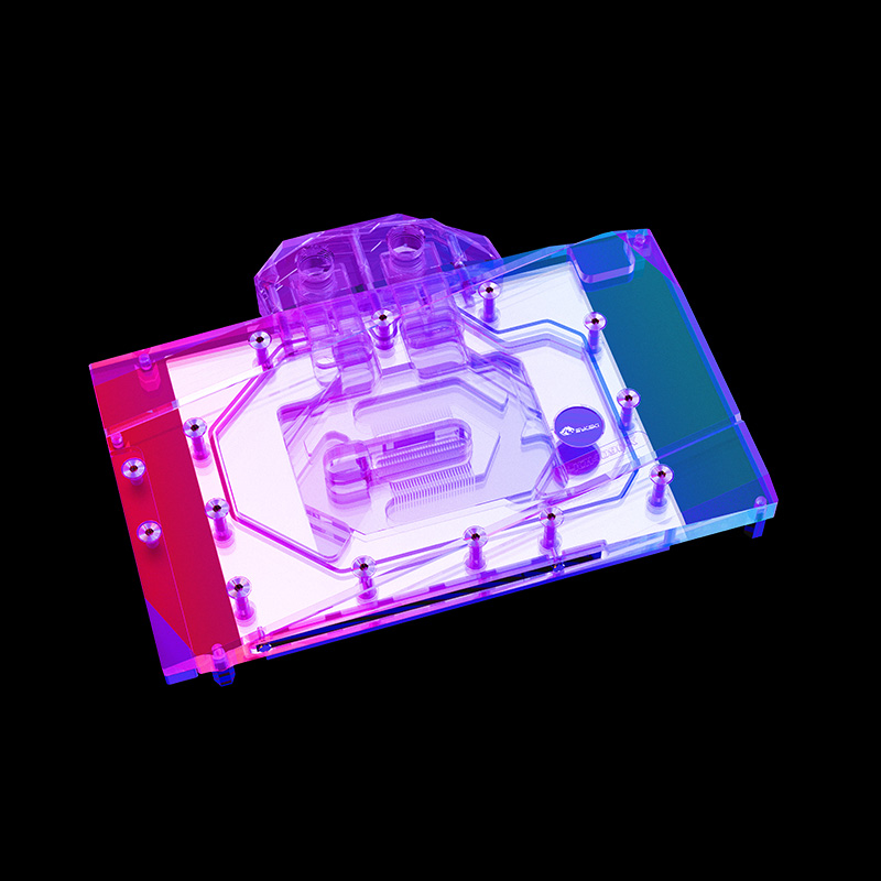 Rtx 4090 Water Block Full Cover - Bykski Water Cooler ใช้สําหรับ INNO3D Geforce