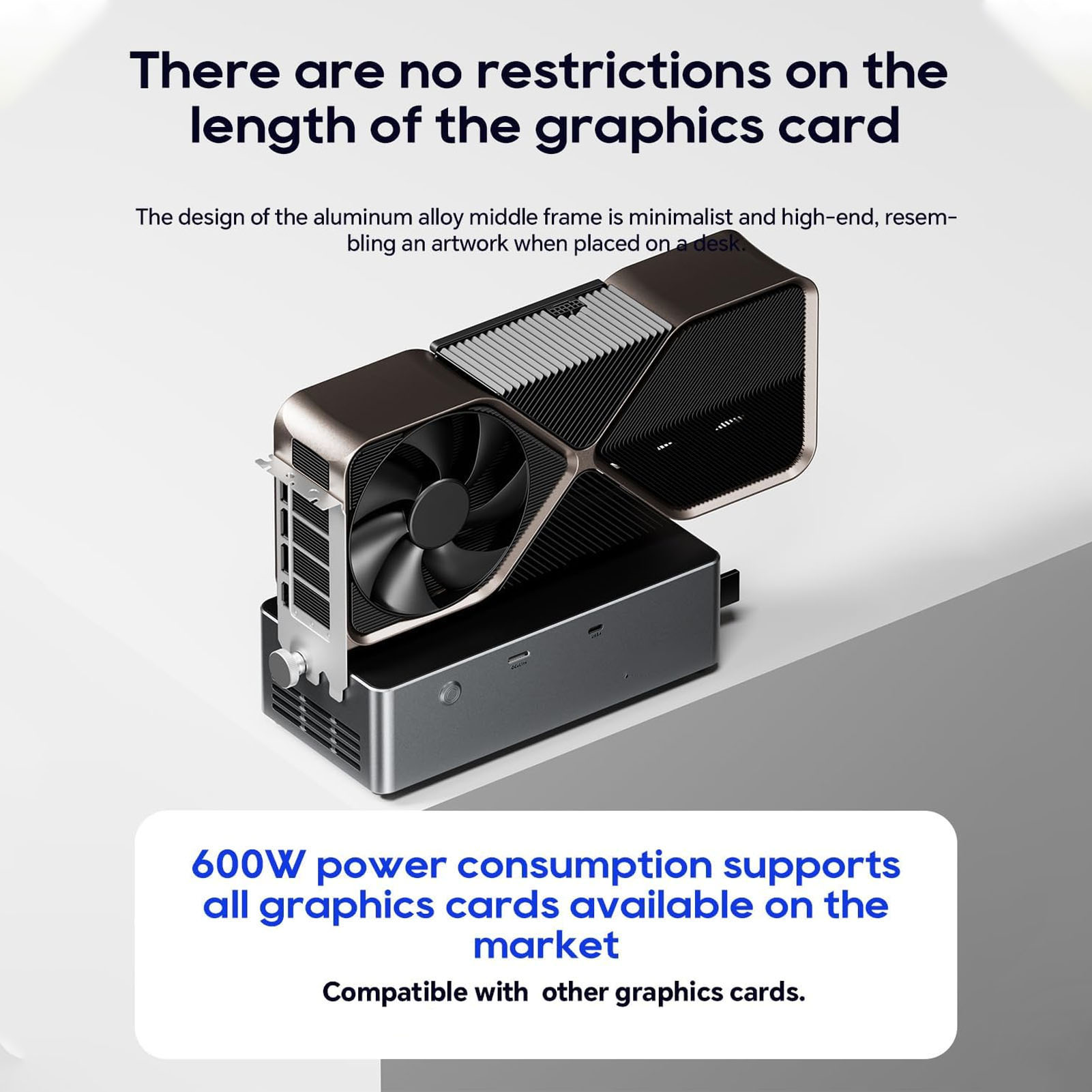 แท่นเชื่อมต่อ EGPU พร้อมพาวเวอ - Oculink Gpu Dock Station บทวิจารณ์และราคา