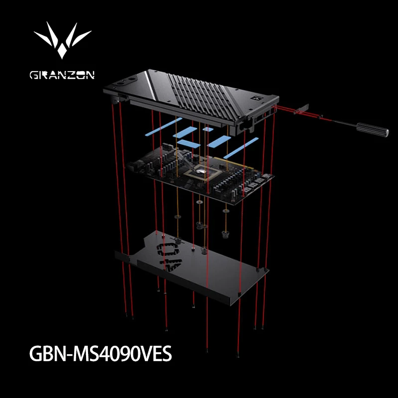 บล็อกน้ำระบายความร้อน GPU Gran - Rtx 4090 Water Block Full Cover บทวิจารณ์และราคา