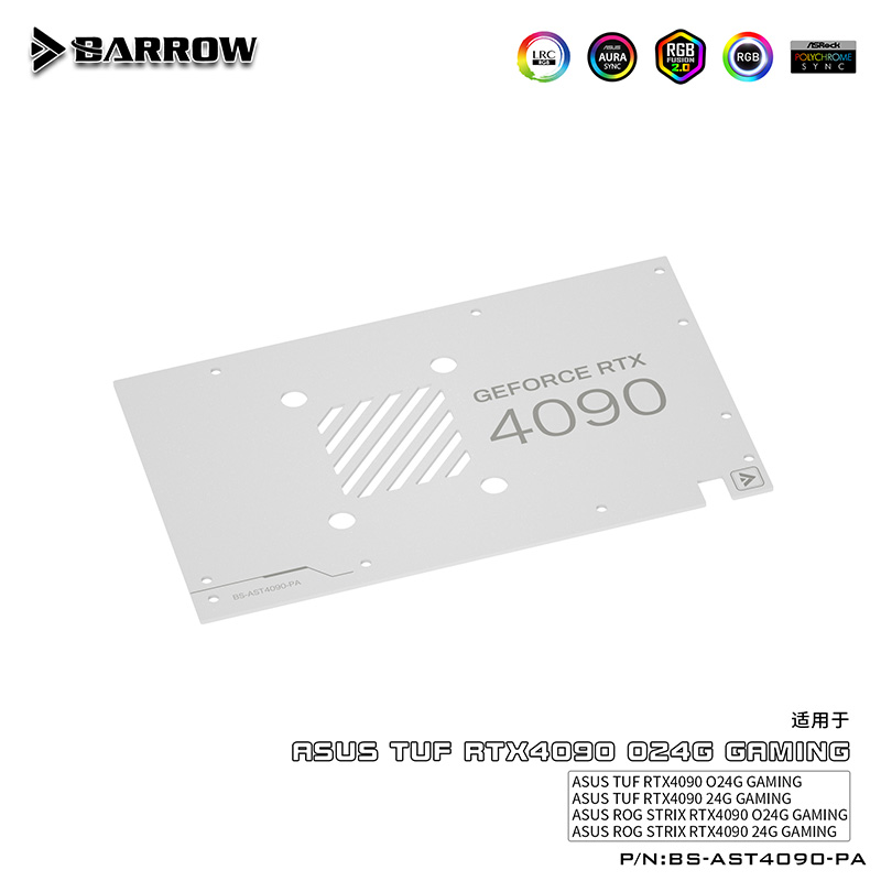 บล็อกน้ำแบบเต็มตัว BARROW G1/4 - Rtx 4090 Water Block Full Cover บทวิจารณ์และราคา