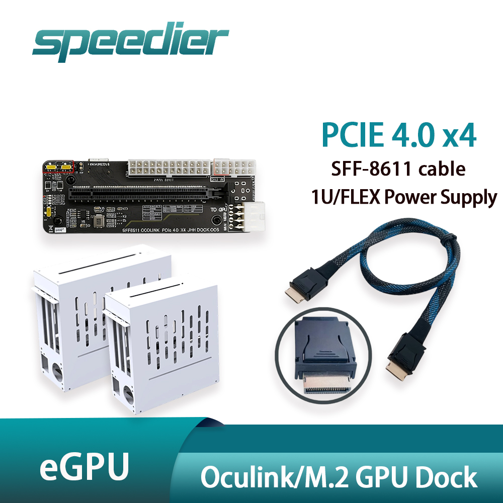 eGPU PCIE 4.0 X4 Oculink / M.2 - Oculink Gpu Dock Station บทวิจารณ์และราคา