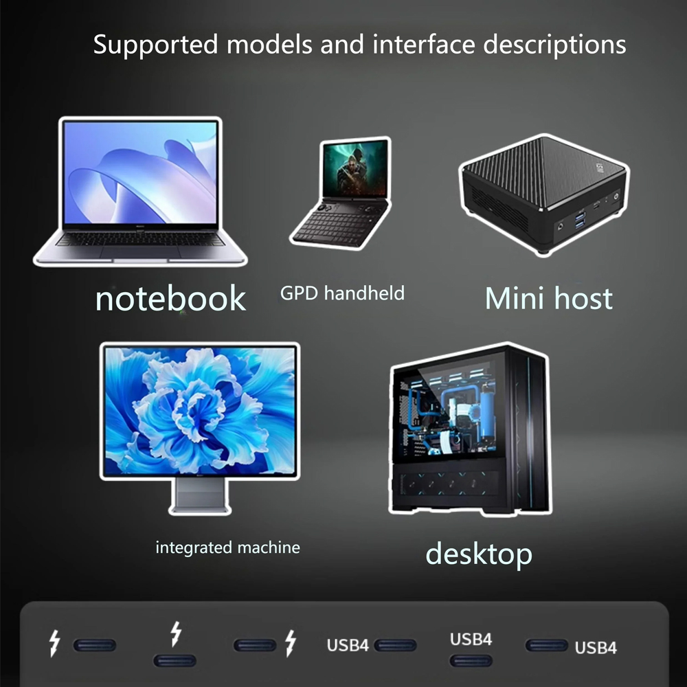 อะแดปเตอร์ Oculink Thunderbolt - Oculink Gpu Dock Station บทวิจารณ์และราคา
