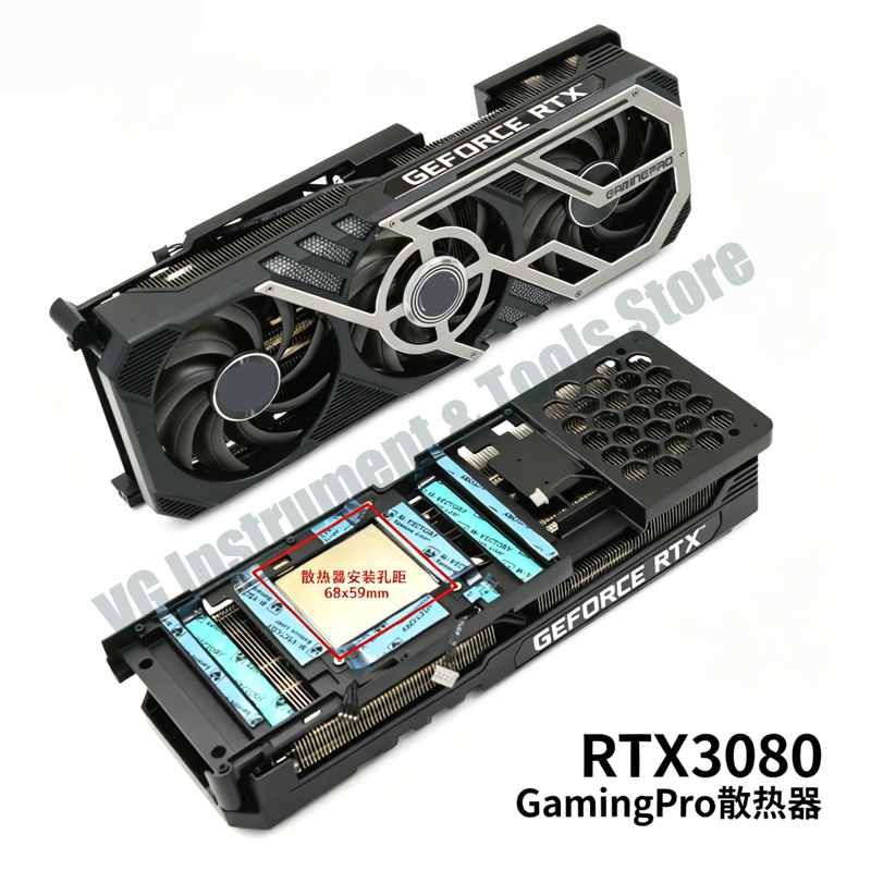ฮีทซิงค์การ์ดจอสำหรับ Palit RT - Rtx 3080 Ti 12Gb บทวิจารณ์และราคา