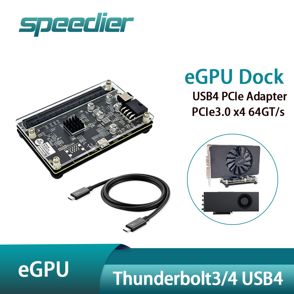 USB4 Thunderbolt 3 / 4 EGPU Do - Gpu External Dock Egpu Thunderbolt 4 บทวิจารณ์และราคา