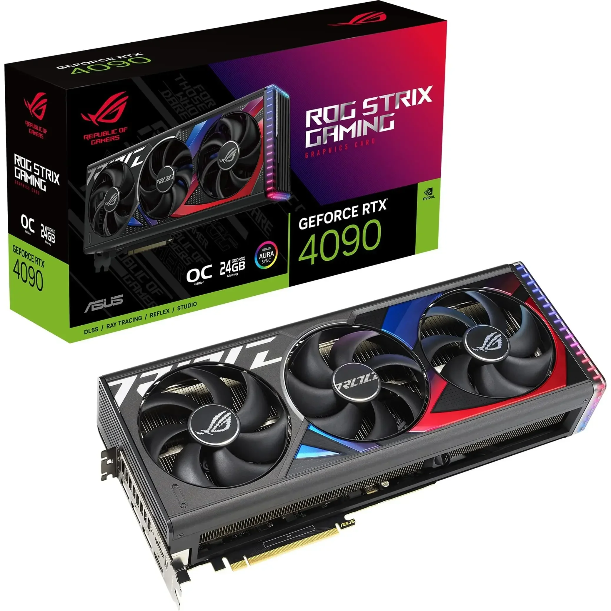 การ์ดจอ Rog_Strix_GeForce_RTX  - Rtx 4090 24Gb Graphics Card บทวิจารณ์และราคา