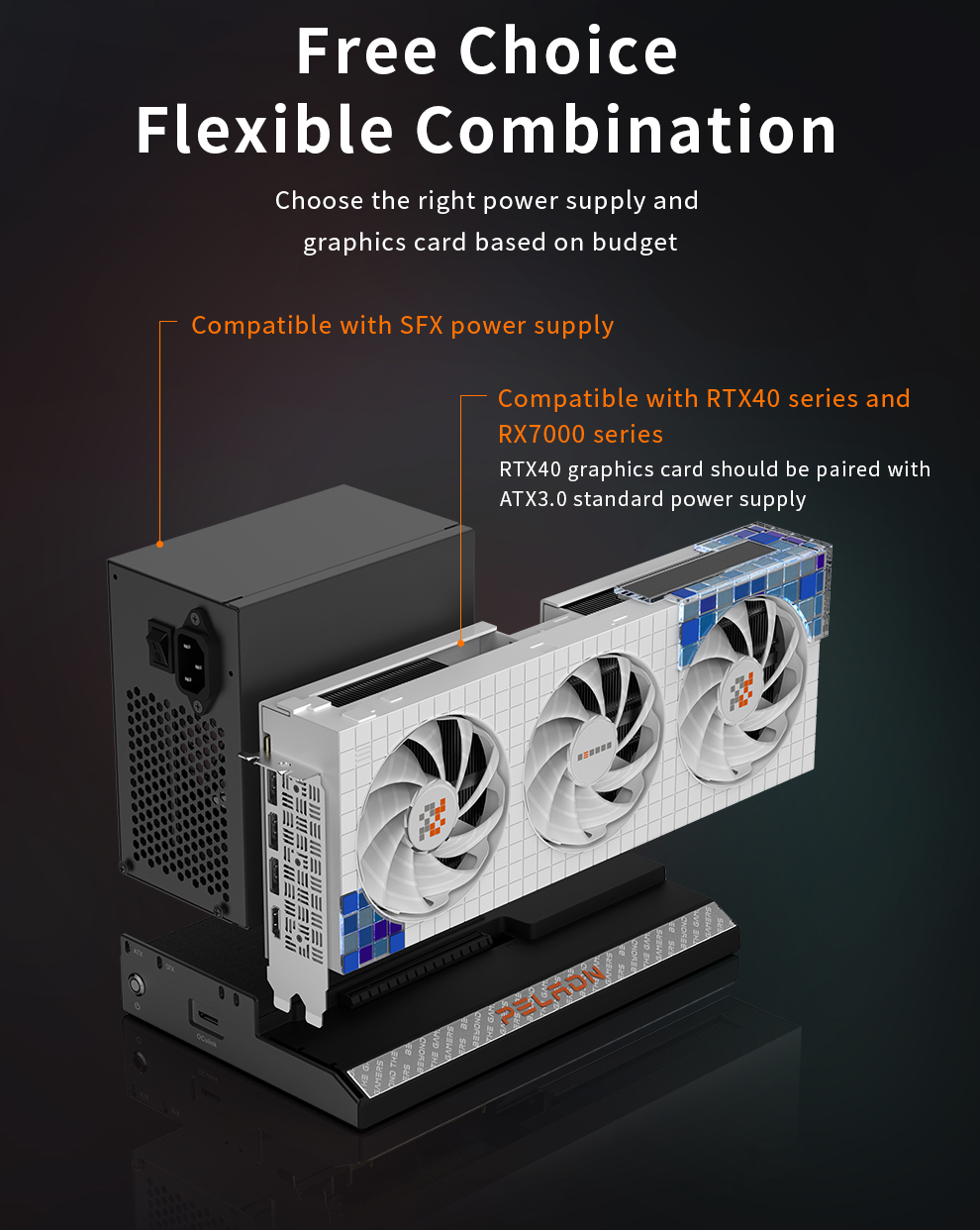 แท่นเชื่อมต่อการ์ดจอภายนอก Ocu - Oculink Gpu Dock Station บทวิจารณ์และราคา